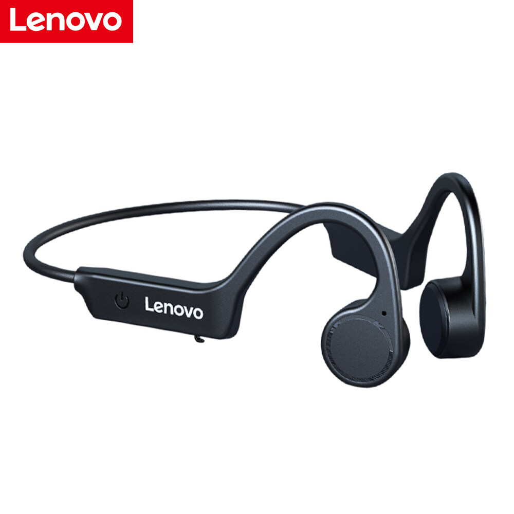 Lenovo X4 Bone Conduction Headphone bluetooth earphone Gaming Headset LOW Latency Gaming Open ear Wireless Headset Cycling Running Fitness Sweatproof Earbuds For vivo Android Huawei Oppo Samsung xiaom