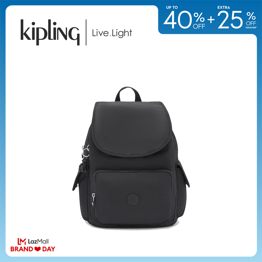 Kipling CITY PACK Black Noir Backpack FW22 L1