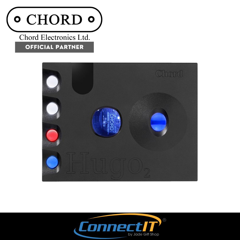Chord Electronics Hugo 2 Portable Audiophile Digital to Analogue DAC Earphone Headphone Amplifier (3 Years Local Warranty)